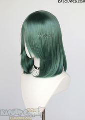 M-1/ KA065 dark olive green bob cosplay wig. shouder length wig