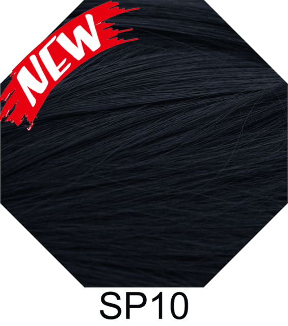Lace Front>>> Dark Blue all back spiky wig LFS-1/SP10