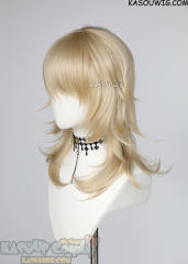 M-3 KA009 Beach Blonde 52cm long layered choppy wig