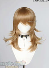 M-3 KA017 Dark Natural Blonde 52cm long layered choppy wig