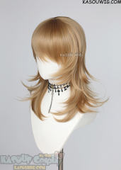 M-3 KA017 Dark Natural Blonde 52cm long layered choppy wig