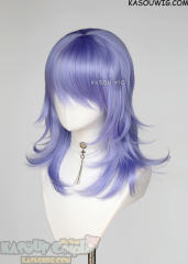 M-3 KA056 Pastel Lavender 52cm long layered choppy wig