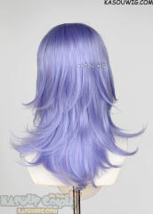 M-3 KA056 Pastel Lavender 52cm long layered choppy wig