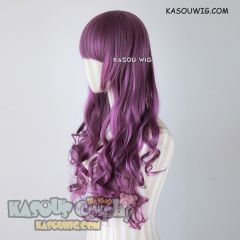 DISCOUNTED 【14 Colors】L-1 75cm long curly wig . Hiperlon fiber