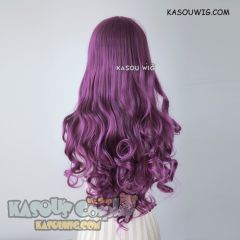 DISCOUNTED 【14 Colors】L-1 75cm long curly wig . Hiperlon fiber