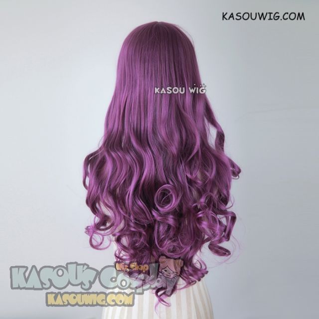 DISCOUNTED 【14 Colors】L-1 75cm long curly wig . Hiperlon fiber