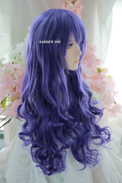 DISCOUNTED 【14 Colors】L-1 75cm long curly wig . Hiperlon fiber