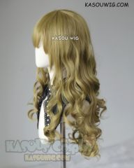 DISCOUNTED 【14 Colors】L-1 75cm long curly wig . Hiperlon fiber
