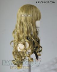 DISCOUNTED 【14 Colors】L-1 75cm long curly wig . Hiperlon fiber