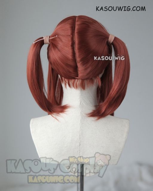 Discounted 【 12 Colors】M-2 pigtails base wig with long bangs