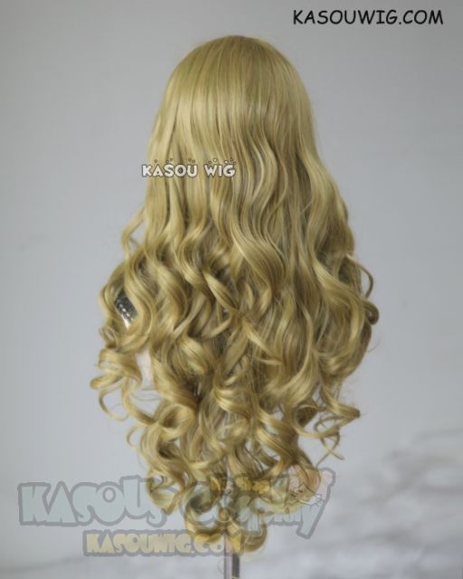 DISCOUNTED 【14 Colors】L-1 75cm long curly wig . Hiperlon fiber