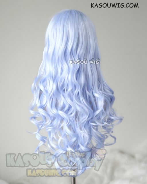 DISCOUNTED 【14 Colors】L-1 75cm long curly wig . Hiperlon fiber