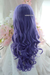 DISCOUNTED 【14 Colors】L-1 75cm long curly wig . Hiperlon fiber