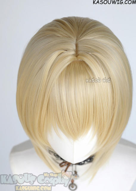 Shugo Chara! Utau Hoshina 95cm long blonde straight ponytails wig