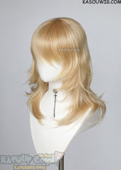M-3 SP23 Light Peach 52cm long layered choppy wig