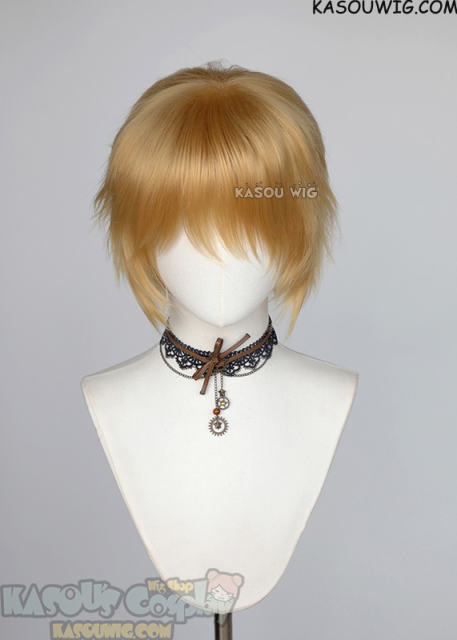 S-1 / KA012 >>31cm / 12.2" short golden blonde layered wig