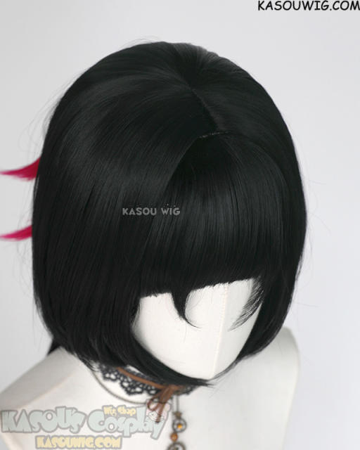 Zenless Zone Zero Jane Doe 95cm long black red ombre wig