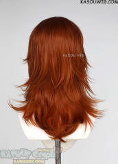 M-3 SP06 Auburn Brown 52cm long layered choppy wig