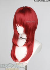 【63 Colors】M-4 short bob wig with 60cm long layered side bangs