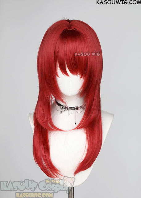 【63 Colors】M-4 short bob wig with 60cm long layered side bangs