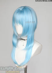 【63 Colors】M-4 short bob wig with 60cm long layered side bangs