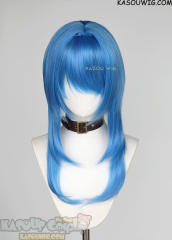 【63 Colors】M-4 short bob wig with 60cm long layered side bangs