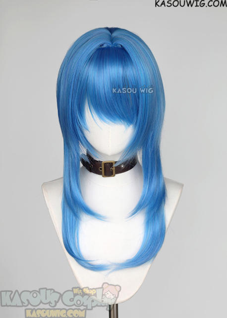 【63 Colors】M-4 short bob wig with 60cm long layered side bangs