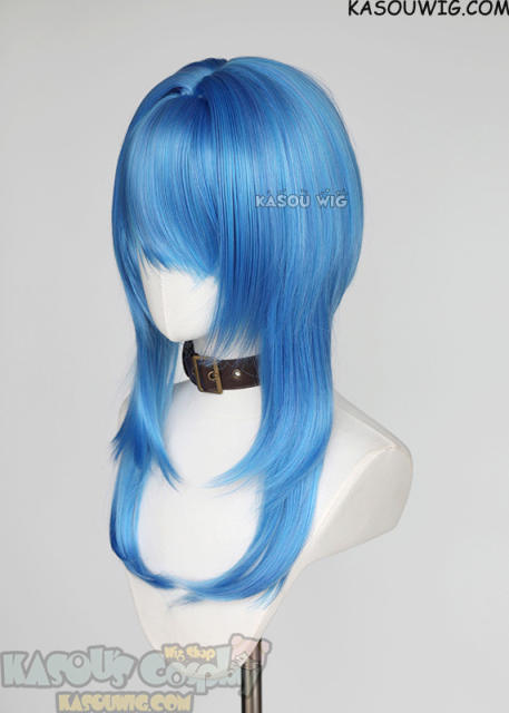 【63 Colors】M-4 short bob wig with 60cm long layered side bangs
