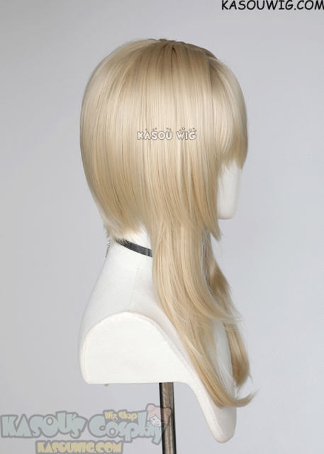 【63 Colors】M-4 short bob wig with 60cm long layered side bangs