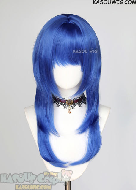 【63 Colors】M-4 short bob wig with 60cm long layered side bangs