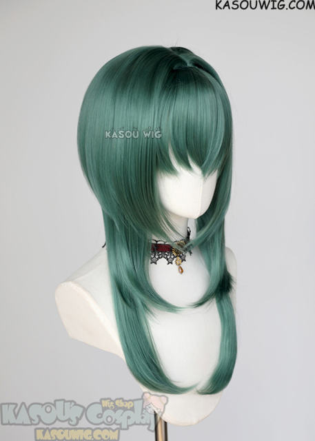 【63 Colors】M-4 short bob wig with 60cm long layered side bangs