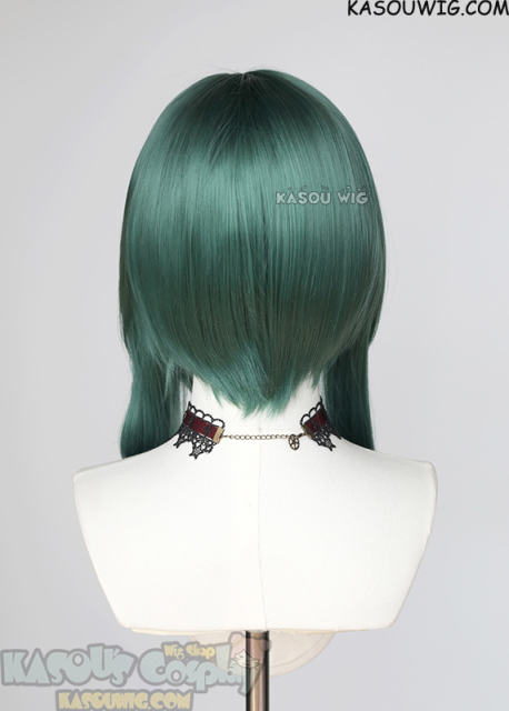 【63 Colors】M-4 short bob wig with 60cm long layered side bangs