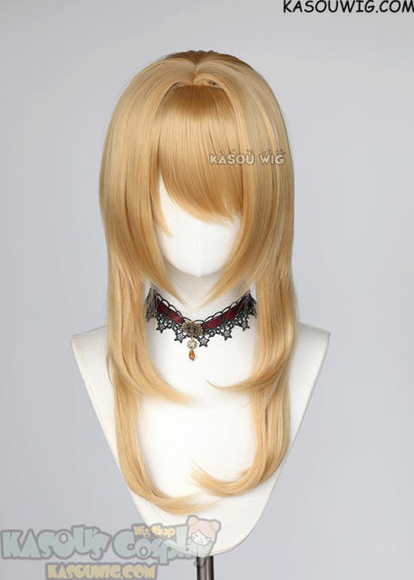 【63 Colors】M-4 short bob wig with 60cm long layered side bangs