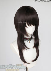 【63 Colors】M-4 short bob wig with 60cm long layered side bangs