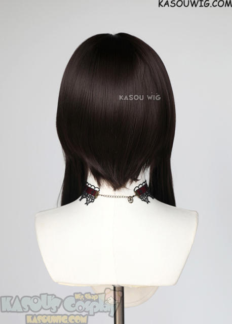 【63 Colors】M-4 short bob wig with 60cm long layered side bangs