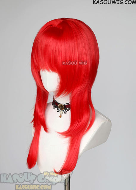 【63 Colors】M-4 short bob wig with 60cm long layered side bangs