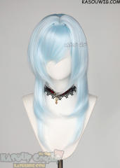 【63 Colors】M-4 short bob wig with 60cm long layered side bangs