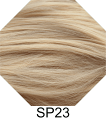 KA057-SP40 A-1/ curly clip on ponytail. 35cm bouncy layered curls