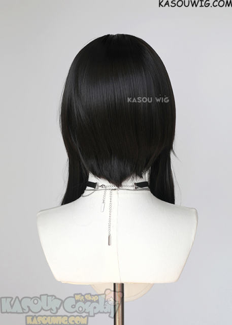【63 Colors】M-4 short bob wig with 60cm long layered side bangs