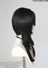 【63 Colors】M-4 short bob wig with 60cm long layered side bangs