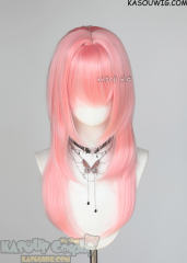 【63 Colors】M-4 short bob wig with 60cm long layered side bangs