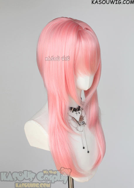 【63 Colors】M-4 short bob wig with 60cm long layered side bangs