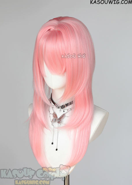 【63 Colors】M-4 short bob wig with 60cm long layered side bangs