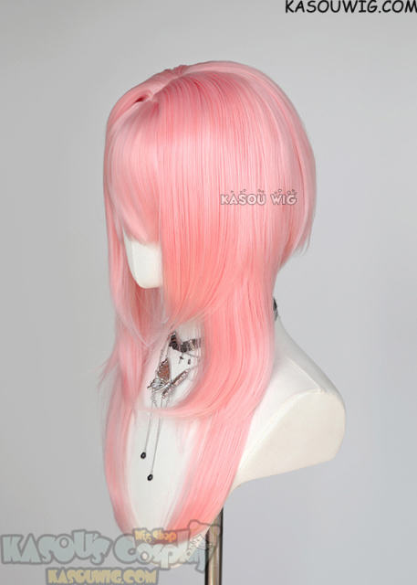 【63 Colors】M-4 short bob wig with 60cm long layered side bangs