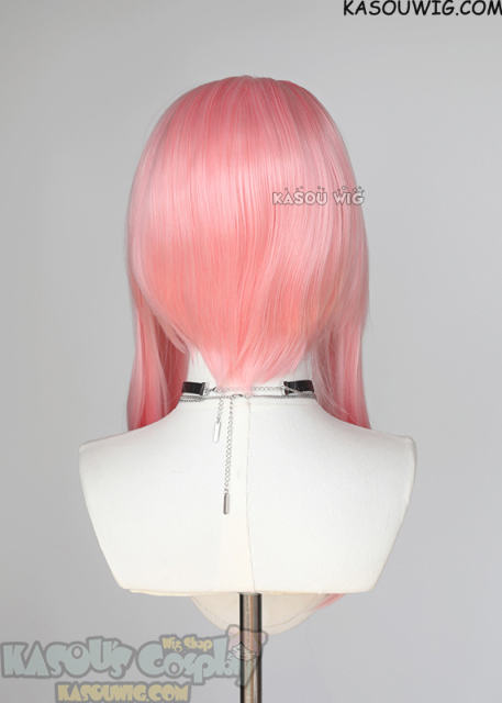 【63 Colors】M-4 short bob wig with 60cm long layered side bangs