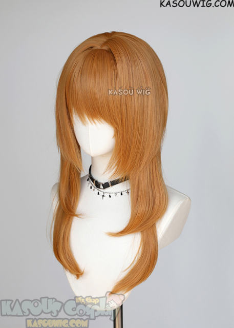 【63 Colors】M-4 short bob wig with 60cm long layered side bangs