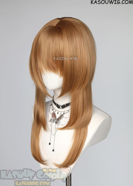 【63 Colors】M-4 short bob wig with 60cm long layered side bangs
