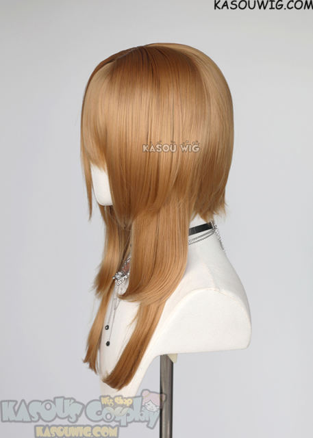 【63 Colors】M-4 short bob wig with 60cm long layered side bangs