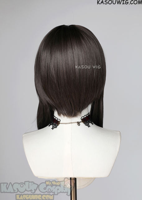 【63 Colors】M-4 short bob wig with 60cm long layered side bangs
