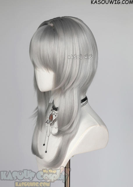 【63 Colors】M-4 short bob wig with 60cm long layered side bangs